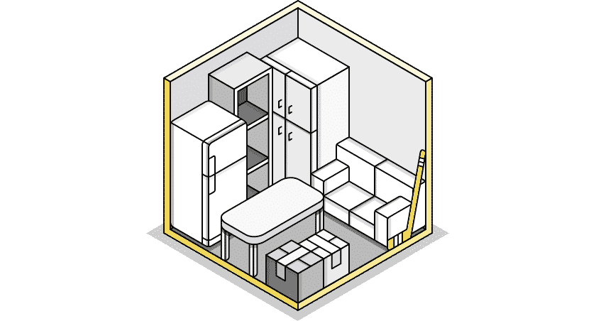 Compact size storage